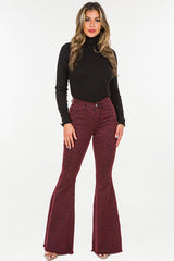red leopard flares