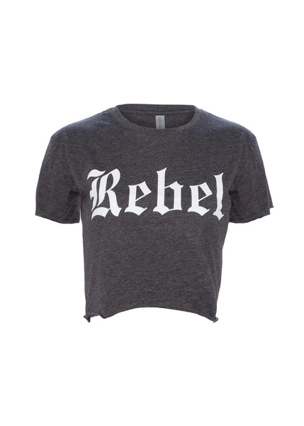 cropped rebel tee