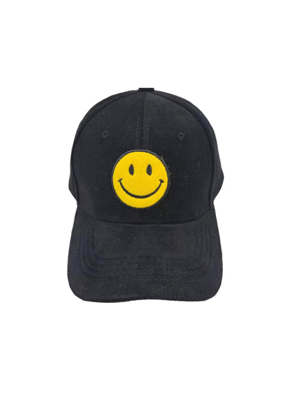 smiley face hat