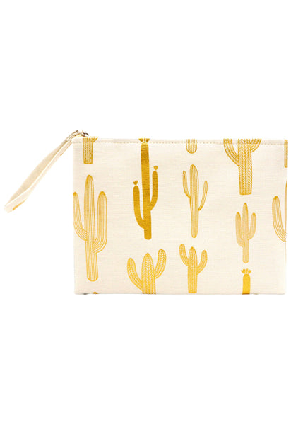 cactus clutch bag