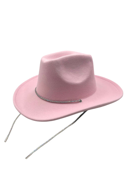 pink rhinestone cowboy hat
