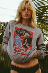 Fleece-Sweatshirt „The Rolling Stones“