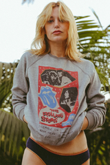 Fleece-Sweatshirt „The Rolling Stones“
