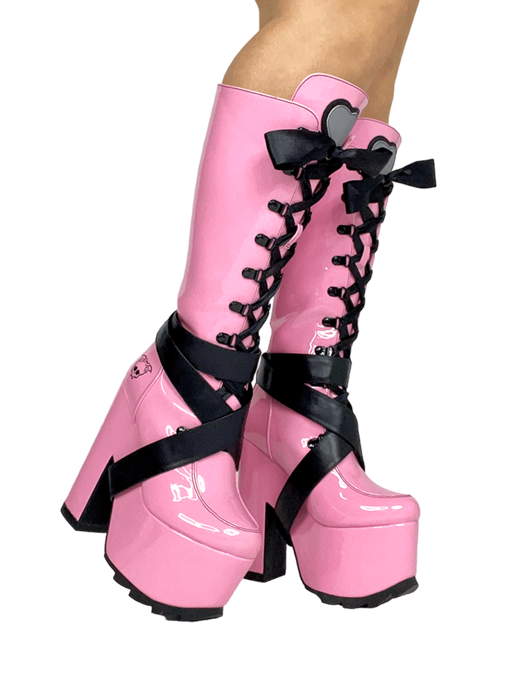 YRU pink boots