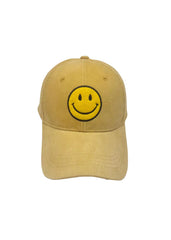 smiley face baseball cap