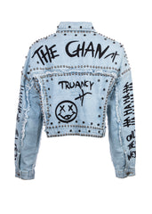 punk denim jacket
