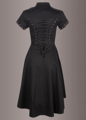 corset lacing dress