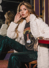 green sequin bell bottoms