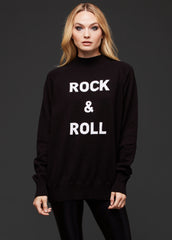 rock n roll knit sweater