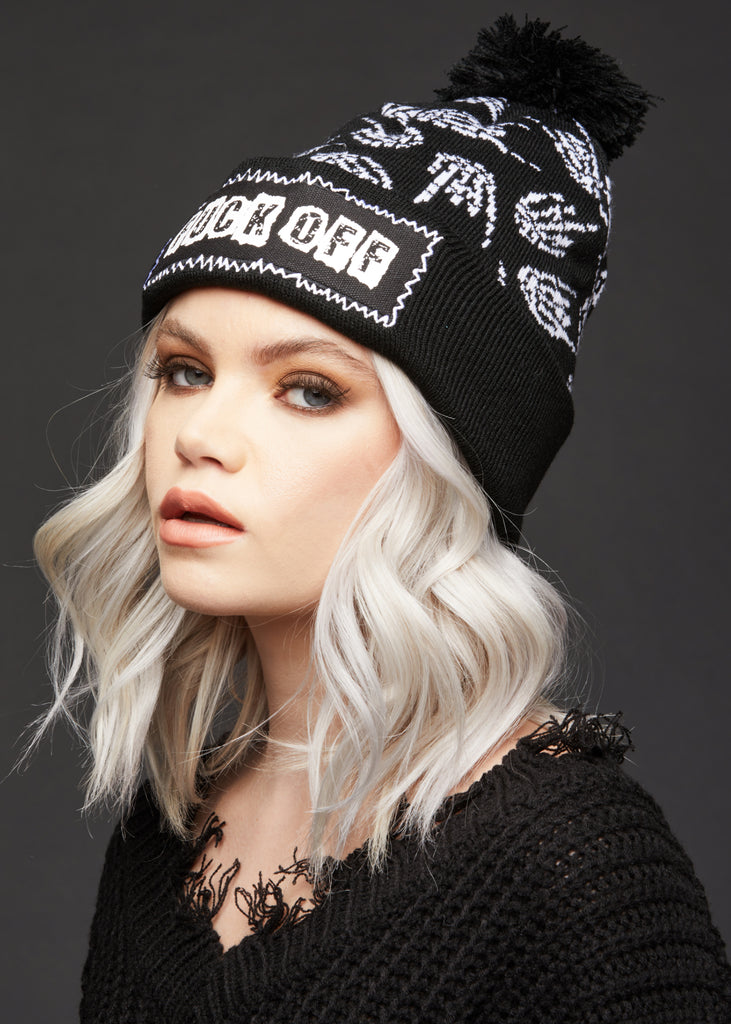 skull beanie hat
