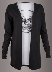 black skull sweater