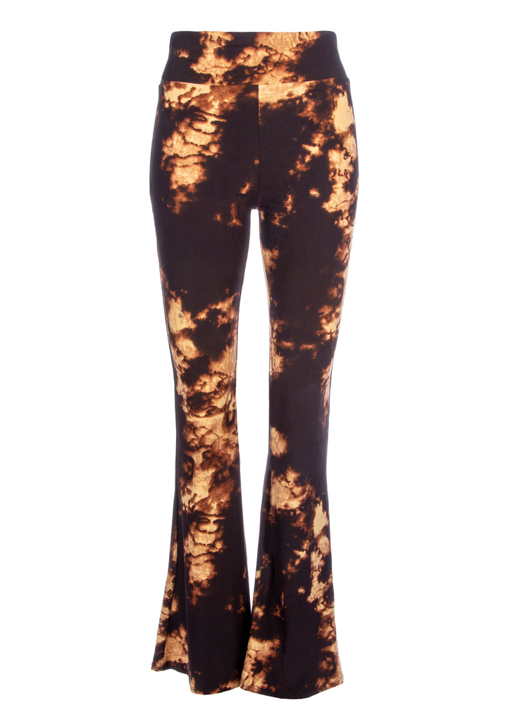 tie dye bell bottom pants