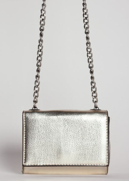 silver rocker concert handbag 