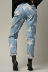 star denim pants 