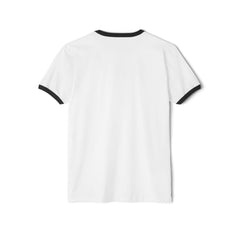  Oversized 70s Ringer Tee - Vintage Good Vibes Graphic T-Shirt Back View