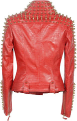 Rebel Heart Studded Moto Jacket