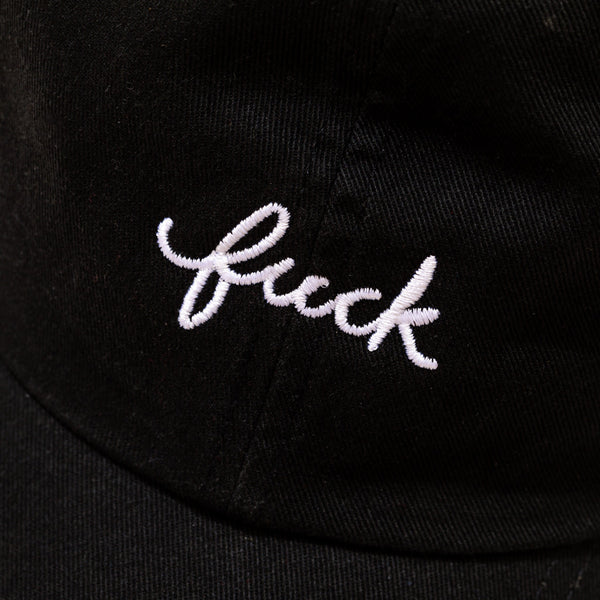 Fuck Script Baseball Hat