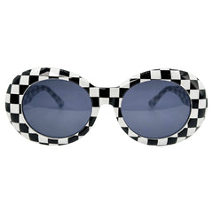 checkered sunglasses