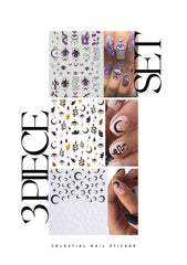 celestial nail stickers