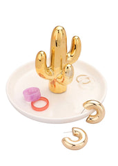 Cactus Ring Holder Jewelry Dish