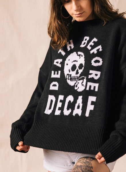 goth knit sweater 