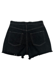 denim shorts back blue 
