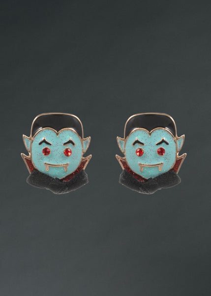 Dracula Stud Earrings Halloween Ghost Costume Cosplay Goth 