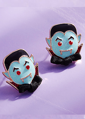 Dracula Stud Earrings Halloween Ghost Costume Cosplay Goth 