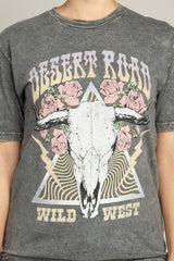 Desert Road Wild West Graphic Top