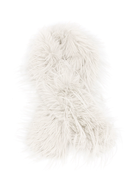 Faux Fur fluffy scarf