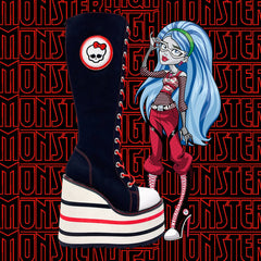 Skull platform boots 