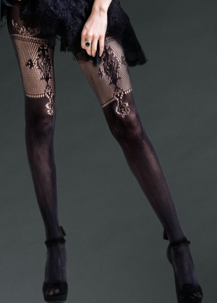 goth fishnet tights