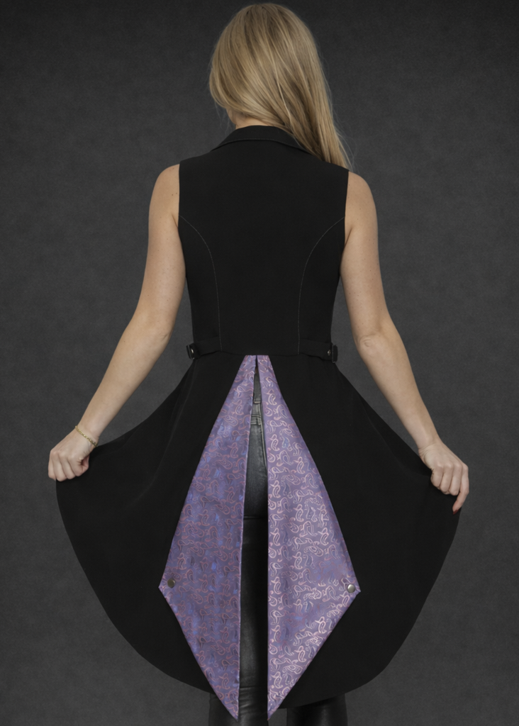 Goth Tail Jacket | Sleeveless Gothic Vest | Cosplay Coat | Steampunk | Pretty Attitude Goth Tail Jacket | Sleeveless Gothic Vest | Cosplay Coat | Steampunk | Pretty Attitude