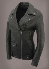 leather motorcycle jacket