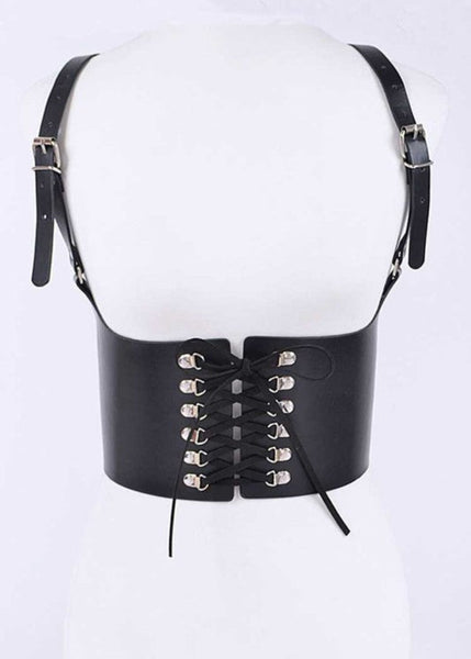 goth Harness belt medieval 