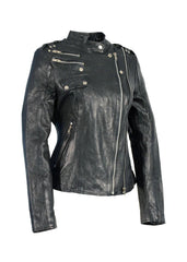black motorcycle jacket 
