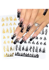 gothic  nail stickers