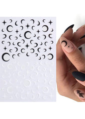 gothic nail stickers