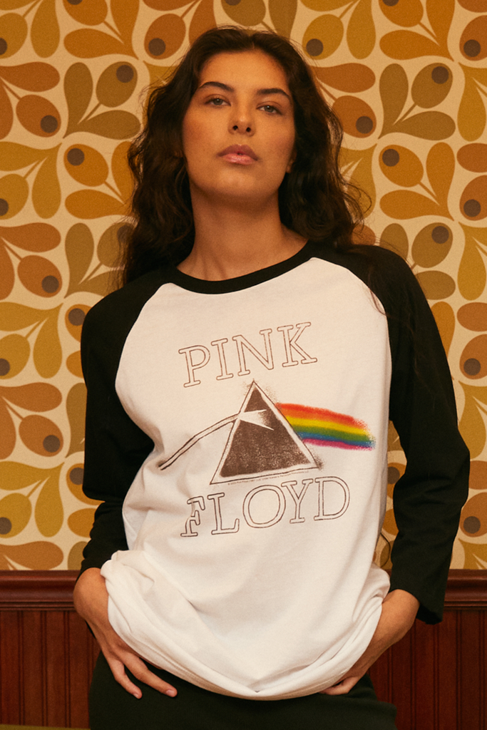 Pink Floyd Long Sleeve Baseball Tee | Pink Floyd Raglan tee Pink Floyd Long Sleeve Baseball Tee | Pink Floyd Raglan tee