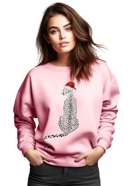 pink christmas sweater