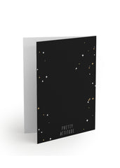 skull birthday card