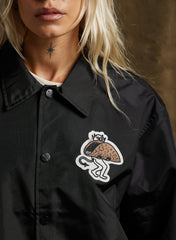 pynic jacket raise hell eat tacos black devil punk rocker stagewear rockstar wife 