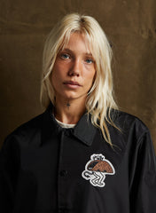 pynic jacket raise hell eat tacos black devil punk rocker stagewear rockstar wife 