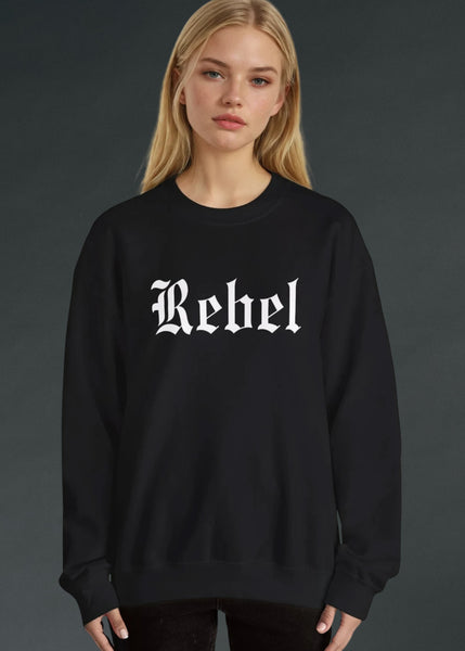 Rebellen-Sweatshirt Goth-Pullover