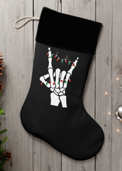Happy Skullidays Totenkopf Weihnachtsstrumpf