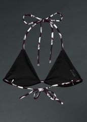 Skull Print Bikini Top