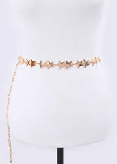 gold star belt festival wear outfit boho celestial starchild rockstar wife 