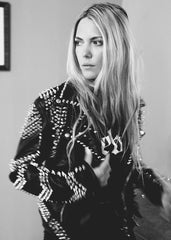studded biker jacket