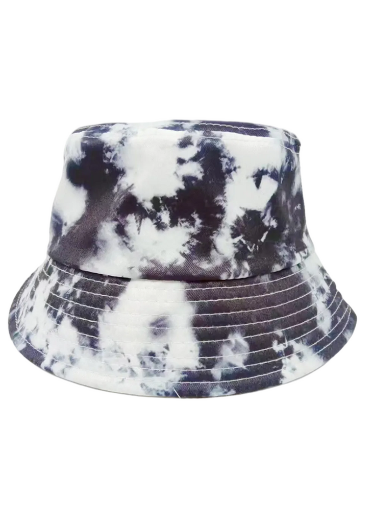 Tie dye skull bucket hat in boho festival style – one size fits most | Pretty Attitude
