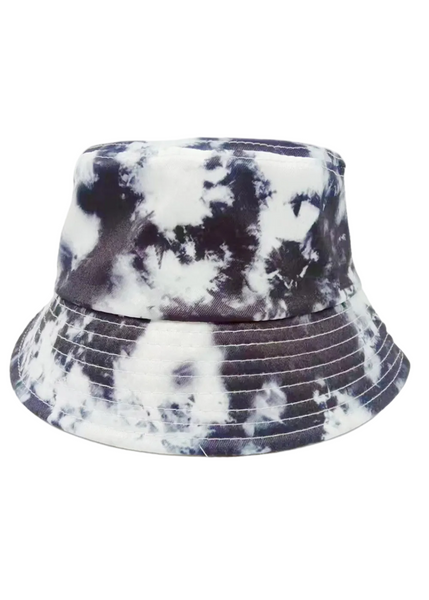 Tie dye skull bucket hat in boho festival style – one size fits most | Pretty Attitude